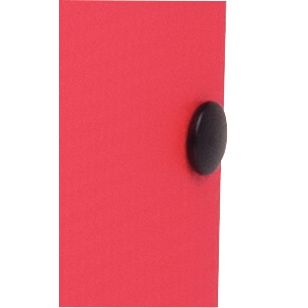 Boite de classement en polypropylène MEMPHIS dos 6 cm, rouge