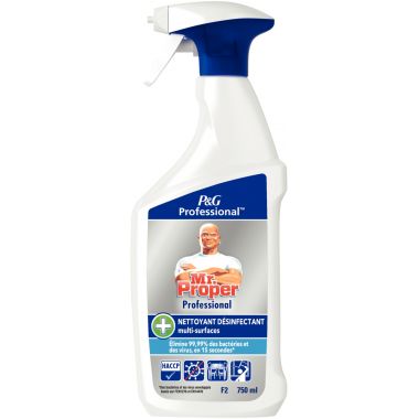 Spray 750ml nettoyant désinfectant MR PRORPE