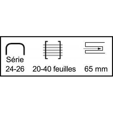 Agrafeuse de table Expert 40 feuilles