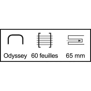 Rexel - Agrafeuse grande capacité Odyssey 60 feuilles - 2100048