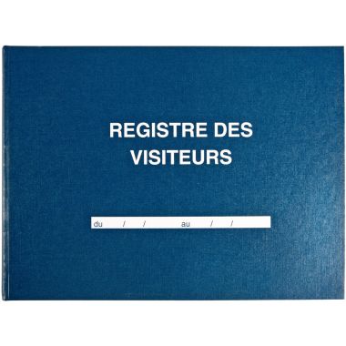 Registre des visiteurs