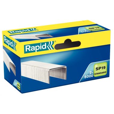 Boîte de 2x 5 000 agrafes Rapid SP19