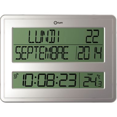 Horloge calendrier digitale