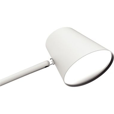 Lampe LED Vicky bois et blanc