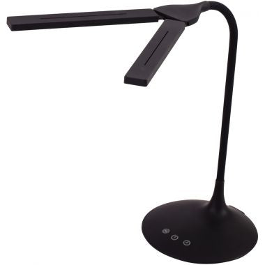 Lampe LED Twin noir