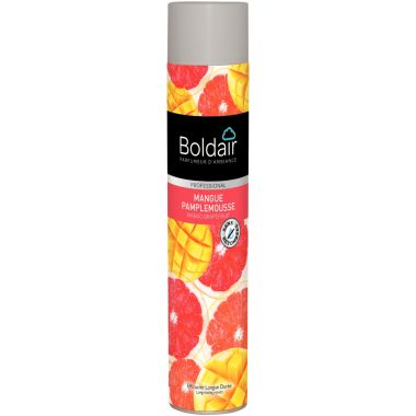 Aérosol 750ml désodorisant BOLDAIR mangue pamplemousse