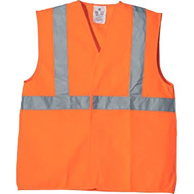 Gilet haute visibilité orange taille L/XL