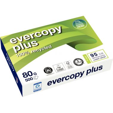 Ramette de 500 feuilles format A4 80g EVERCOPY PLUS