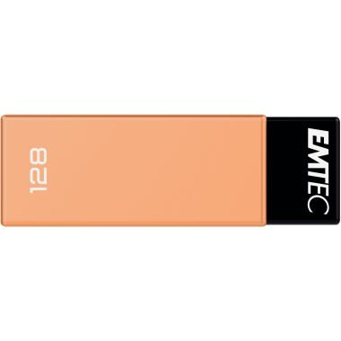 Clé USB 2.0 Emtec Brick C350 128 Go orange