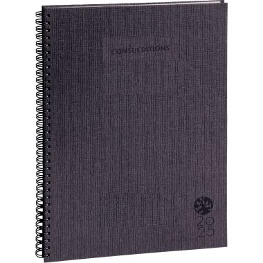 Agenda semainier Forever 21x29,7cm gris