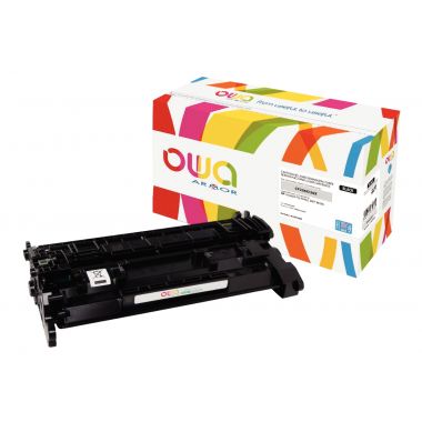 OWA Armor cartouche laser noire jumbo compatible HP 26X (CF226X)