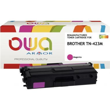 OWA Armor cartouche laser magenta haute capacité compatible Brother TN423M