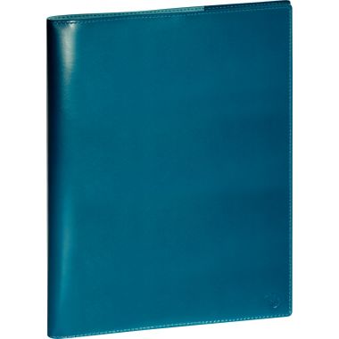 Agenda semainier Vérone 21x29,5cm bleu canard