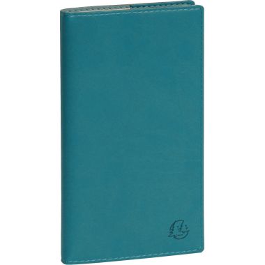 Agenda semainier Temporel bleu canard