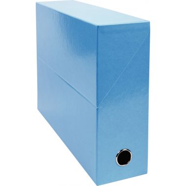 Exacompta - Boite de transfert IDERAMA, dos 9 cm, bleu clair - 89927E