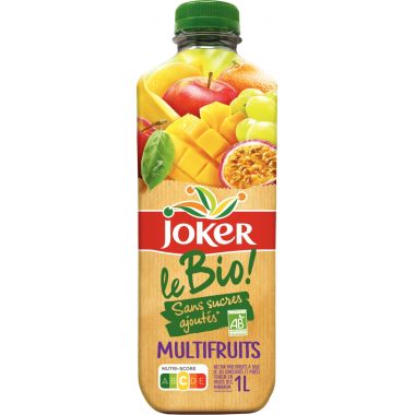 Bouteille jus multifruits bio JOKER 1L