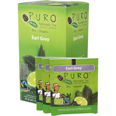 Boite de 25 sachets thé Earlgrey PURO BIO