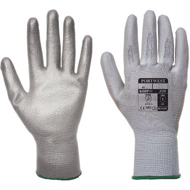 Paire de gants de précision gris taille 8