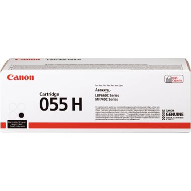 Canon 055H cartouche laser noir haute capacité authentique