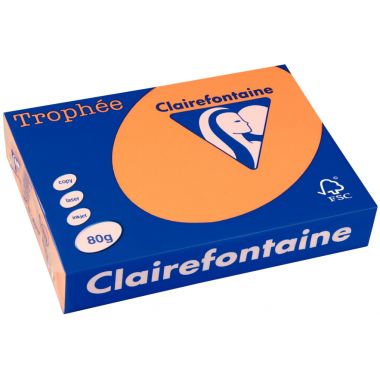 Ramette de 500 feuilles format A3 80g clémentine CLAIREFONTAINE TROPHEE