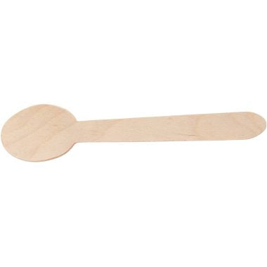 Paquet de 100 cuillères en bois 16cm