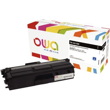 OWA Armor toner laser noir compatible Brother TN421BK