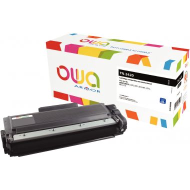 OWA Armor toner laser noir haute capacité compatible Brother TN2420