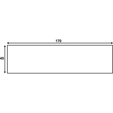 Boîte de 1000 étiquettes d'affranchissement 170x45mm