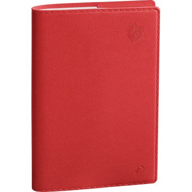 Agenda semainier Equology 21x27 rouge