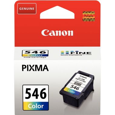 Canon 546 cartouche jet d'encre couleurs authentique (CL546CMJ)