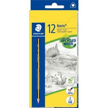 Boîte de 12 crayons graphite Noris Eco 183