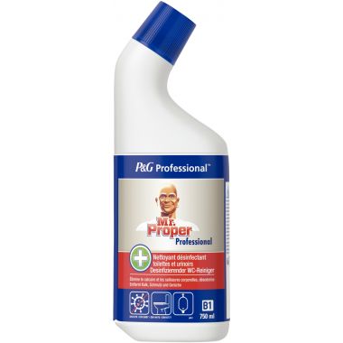 Flacon 750ml gel WC nettoyant désinfectant MR PROPRE