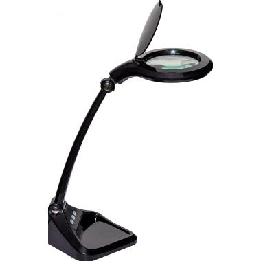 Lampe LED loupe MAUL Iris noir