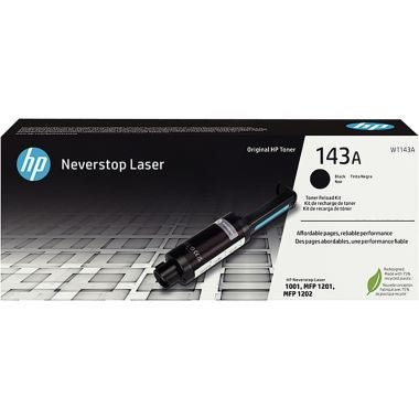 HP 143A recharge de toner noir authentique (W1143A)