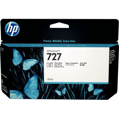 HP 727 cartouche d'encre noire photo authentique (B3P23A)