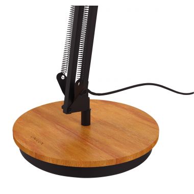 Lampe LED Baya Bamboo noir