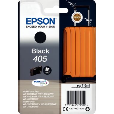 Epson VALISE / 405 cartouche jet d'encre noire authentique (T05G140)