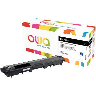 OWA Armor toner laser noir haute capacité compatible Brother TN247BK