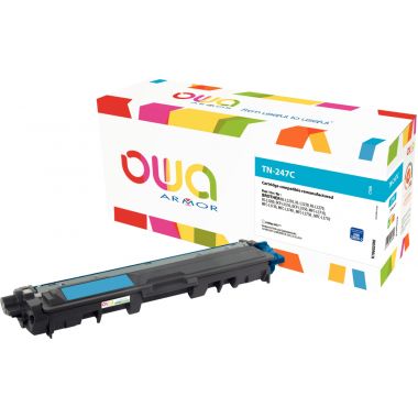 OWA Armor toner laser cyan haute capacité compatible Brother TN247C