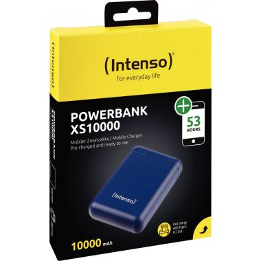 Batterie de secours Intenso XS 10000 mah bleue