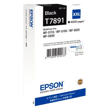 Epson T789140 cartouche jet d'encre noire très haute capacité authentique