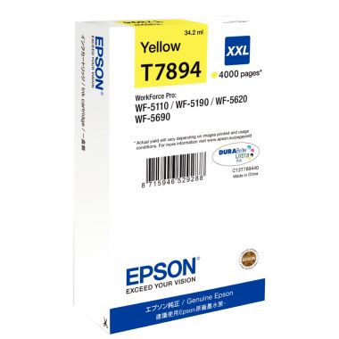 Epson T789440 cartouche jet d'encre jaune très haute capacité authentique