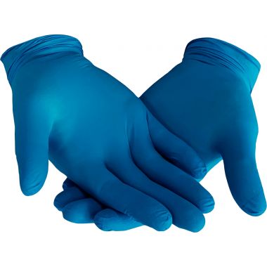 Boite de 100 gants en nitrile non poudré taille L