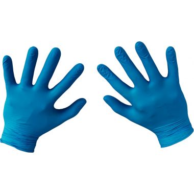 Boite de 100 gants en nitrile non poudré taille L