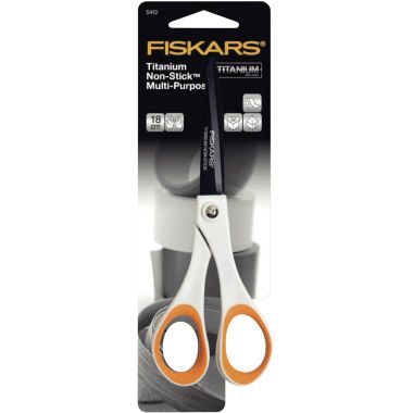 Ciseaux FISKARS titanium ambidextres 18cm