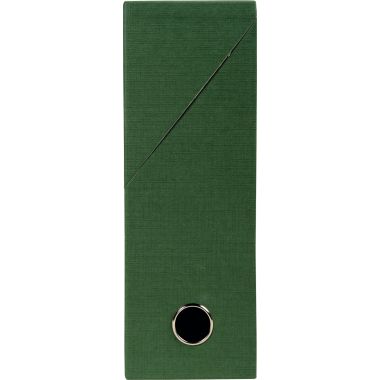 Exacompta - Boite de transfert papier toilé, dos 9 cm, vert - 89523E