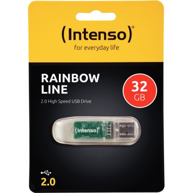 Clé USB 2,0 Intenso Rainbow 32 Go