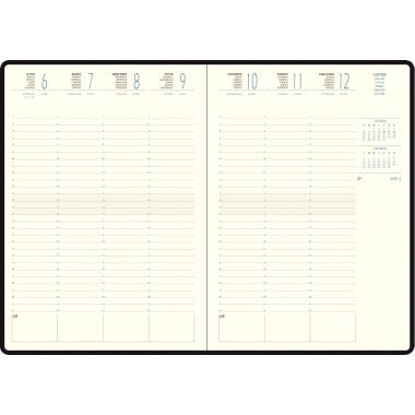 Agenda semainier Volga 21x29,7cm noir