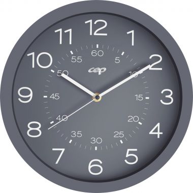 Horloge Riviera diamètre 30cm gris