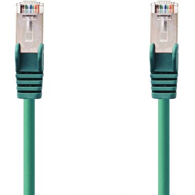 Cordon RJ45 droit catégorie 6 S/FTP 3m vert